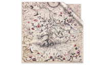 DIOR Mulberry Silk Silk Scarves Women's