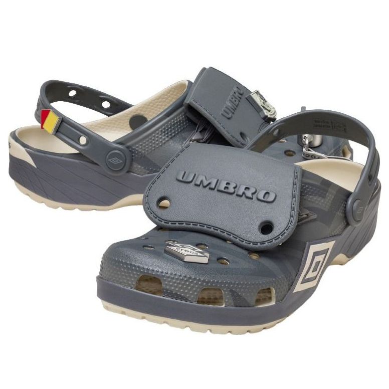 Crocs x Umbro Classic Clog 'Bone Slate Grey' 213397-2YD