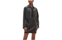 HERMES Leather Jackets Women's Black