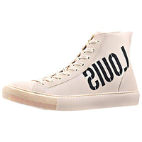 LOUIS VUITTON High-Top Skateboard Shoes Men's Beige