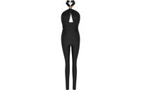 SAINT LAURENT SS22 Jumpsuit Women's Black