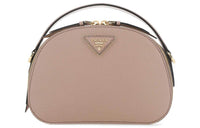 PRADA Nylon Blend Fabric Crossbody Bags Handbags Unisex Khaki