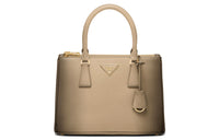 PRADA Saffiano Leather Shoulder Bag Crossbody Bag Handbag Medium Size Women's Yellow Gradient