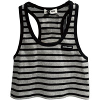 MIU MIU Tank Tops Women's Black