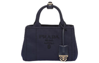 PRADA Fabric Shoulder Bag, Crossbody Bag, Handbag Mini Women's Marine Blue