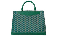 GOYARD Canvas With Leather Laptop Bags Briefcases Handbag Unisex Green