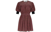 LOUIS VUITTON Short Sleeved Dress Women's Pink