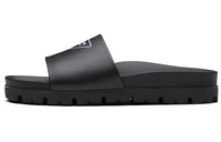 PRADA Rubber Sole Slide Slippers Men's Black