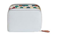 HERMES Silk'In Epson With Barenia Calfskin Wallet Women's T0 Misty Blue