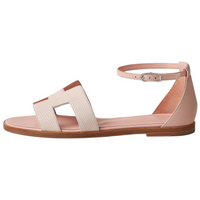 HERMES Santorini Strap Sandals Women's Light Pink