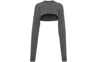 PRADA FW22 Sweater Women's Slate Gray
