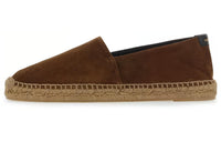 SAINT LAURENT Logo Embossed Slip-On Espadrilles Women's