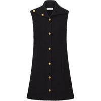 DIOR FW24 Sleeveless Dress Women's Black