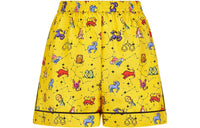 DIOR FW23 Casual Shorts Women's Yellow