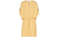 MIU MIU Short Sleeved Dress Women's Yellow
