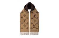 LOUIS VUITTON Knit Scarves Women's Brown