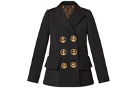 LOUIS VUITTON Oversized Anchor Button Jacket