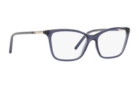 PRADA Plastic Cat Eye Eyeglass Frames Women's Blue