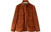 Loro Piana Mini Traveller Jackets Coats Women's Brown