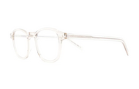 SAINT LAURENT Eyeglass Frames Men Light Beige