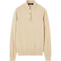 Loro Piana Collared Long-Sleeve Top