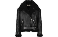 SAINT LAURENT Zip Detailed Long-Sleeved Jacket