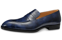 LOUIS VUITTON Vendome Men's Casual Shoes Men's Sea Blue