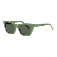 SAINT LAURENT Acetate Butterfly Sunglasses Women's Green