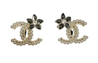 CHANEL Earrings Women's Gold