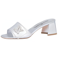 LOUIS VUITTON Shake Slide Slippers Women's Silver