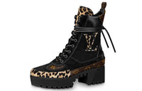 LOUIS VUITTON Laureate Crew Martin Boot Women's Black