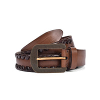 Brunello Cucinelli Braided Leather Belt