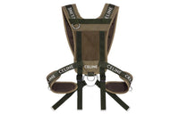 CELINE Fabric Backpack Men's Green