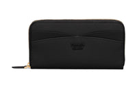 PRADA Saffiano Leather Wallet Large Size Women's Black