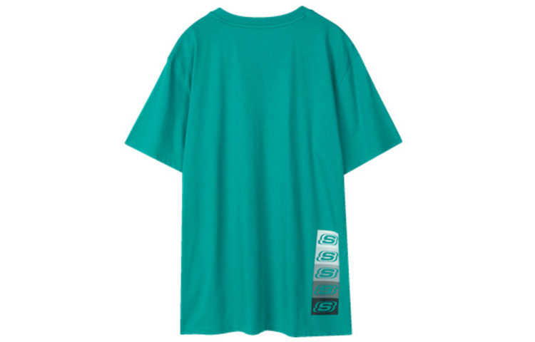 Skechers Knit Short Sleeve Sports Tee 'Multi-Color' L220M165