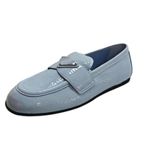 PRADA Loafers Women's Light Blue