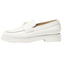 CHANEL Loafers Women's White