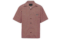 PRADA Shirts Men Orange Red