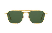 LOUIS VUITTON Irregular Shape Sunglasses Unisex Gold