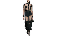 CHANEL SS23 Long-Sleeved Dresses Women's Black
