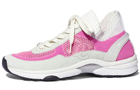 CHANEL Low-Top Casual Shoes Women's Pink White