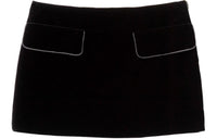 MIU MIU SS24 Casual Short Skirts Women's Black