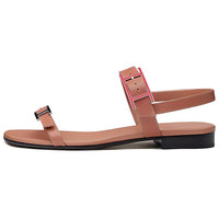 HERMES Strap Sandals Women's Coral