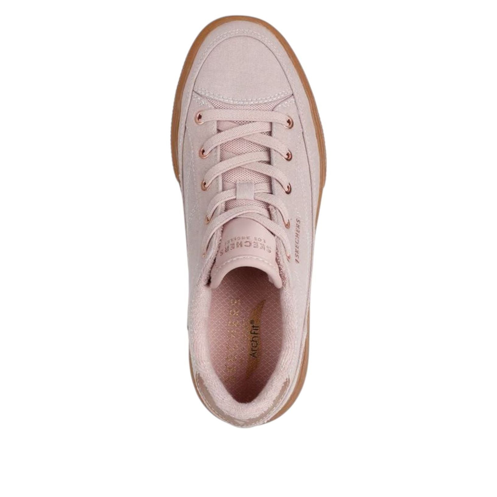 (WMNS) Skechers Arch Fit Gallery Pretty Palette 'Rose' 190223-ROS