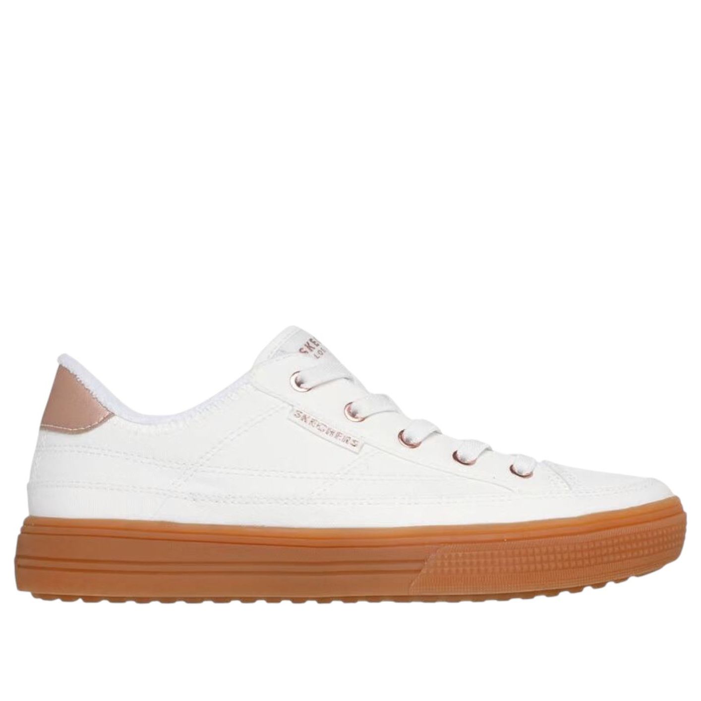 (WMNS) Skechers Arch Fit Gallery Pretty Palette 'White' 190223-WHT