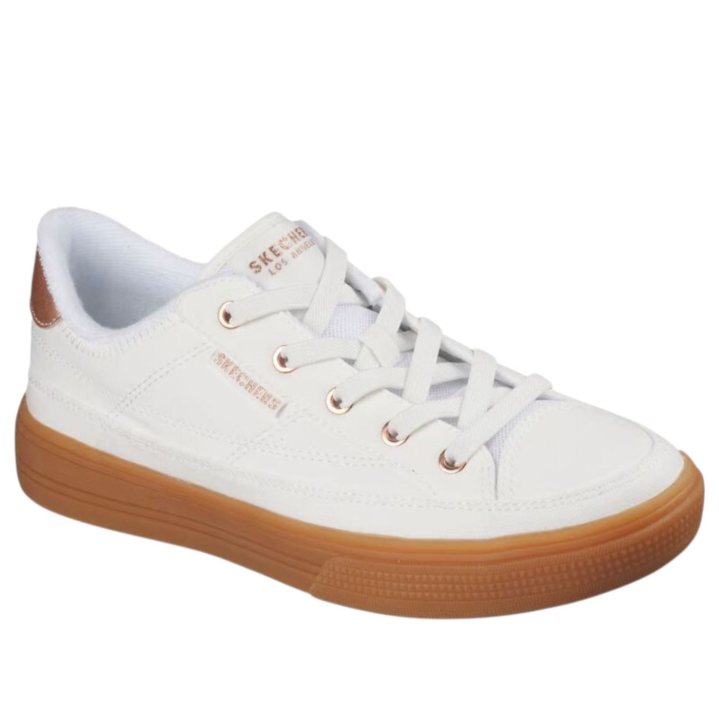 (WMNS) Skechers Arch Fit Gallery Pretty Palette 'White' 190223-WHT