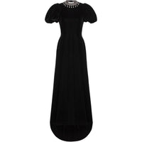 DIOR Short Sleeved Dress Women's Black