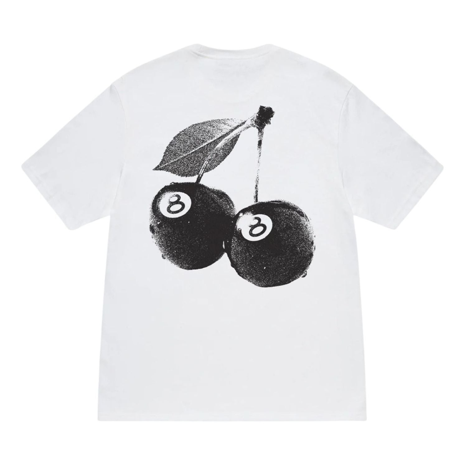 Stussy Cherries T-Shirt Oversized 'White' 1905066-WHIT