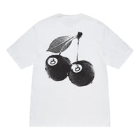 Stussy Cherries T-Shirt Oversized 'White' 1905066-WHIT