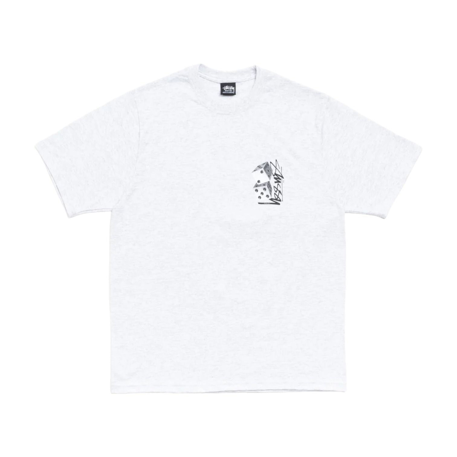 Stussy Tall Dice T-Shirt 'Ash Heather' 1905187-ASH